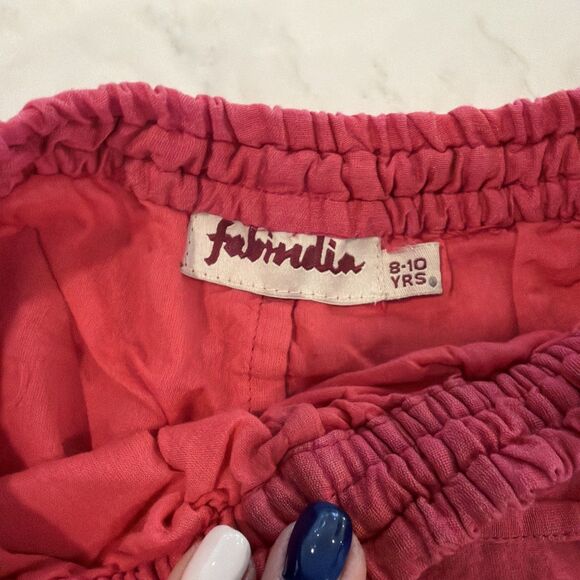 Fabinidia Girls Floral Lace Kurta and Palazzo Set Sz 8-10 - Picture 4 of 9